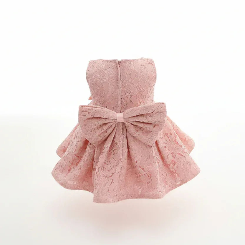 PetalCloud™ Baby Princess Dress | Luxury 1st Birthday Tulle Gown - bebeika