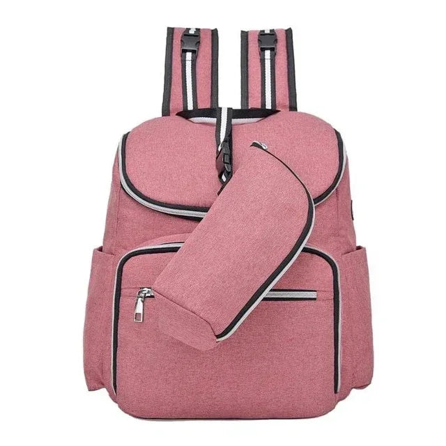 UrbanChic™ Diaper Bag Backpack | Large Capacity Waterproof Maternity Bag - bebeika