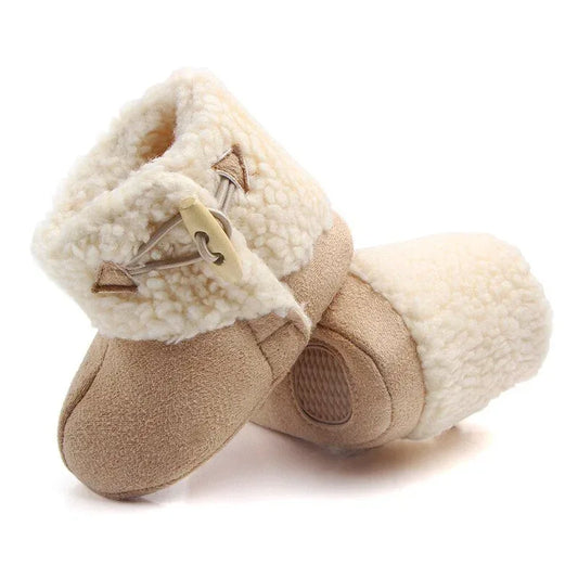UrbanFrost™ Baby Snow Boots | Plush-Lined Winter Buckle Boots - bebeika