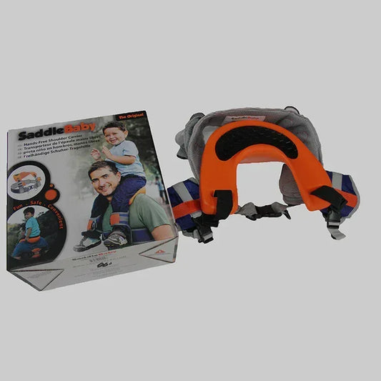 ApexRider™ Shoulder Saddle Harness | Vintage Style Hands-Free Toddler Carrier - bebeika