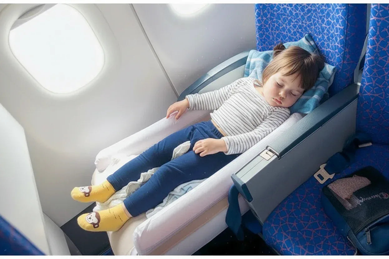 CloudRide™ Inflatable Car Bed | Portable Rear-Seat Travel Mattress for Kids - bebeika