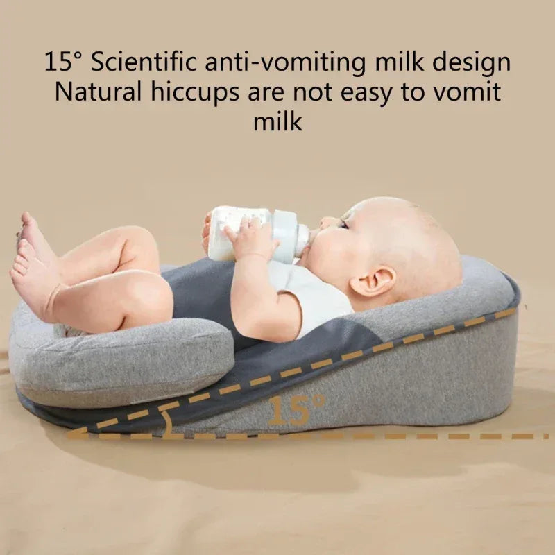RefluxRelief™ Baby Incline Pillow | Anti-Reflux & Spit-Up Wedge - bebeika