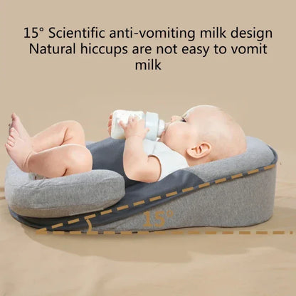 RefluxRelief™ Baby Incline Pillow | Anti-Reflux & Spit-Up Wedge - bebeika
