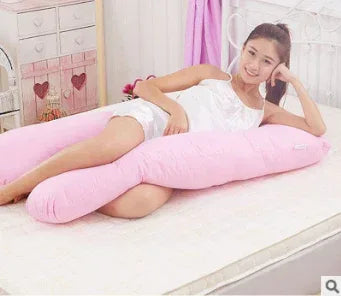 LullabyCurve™ Maternity Pillow | Full-Body Pregnancy & Nursing Support Cushion - bebeika