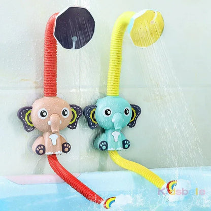 Elephant Trunk Splash™ Bath Toy | Electric Water Spray & 360° Rotatable Shower - bebeika