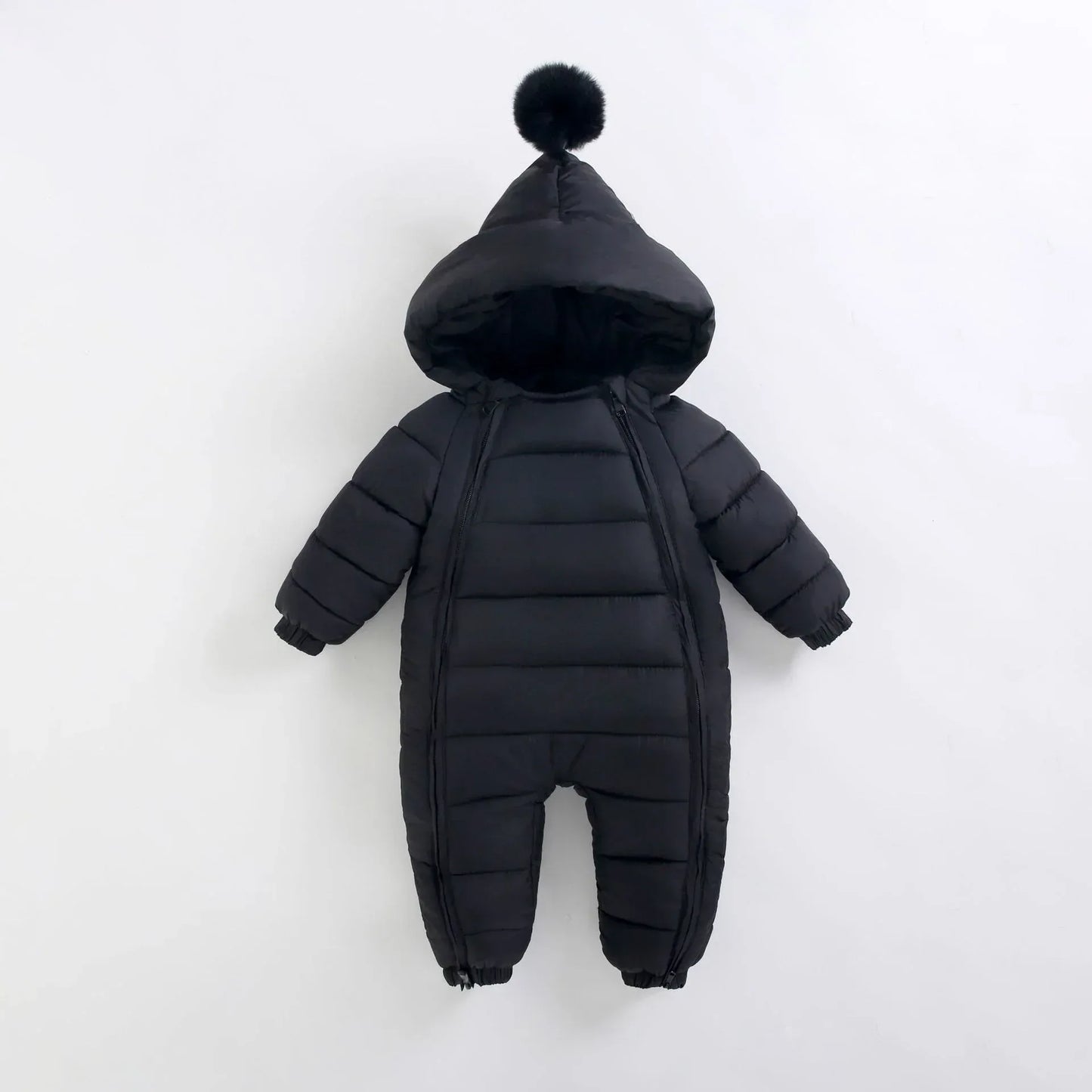 WinterWander™ Baby Heavyweight Romper | Padded Cotton Outdoor Jumpsuit - bebeika