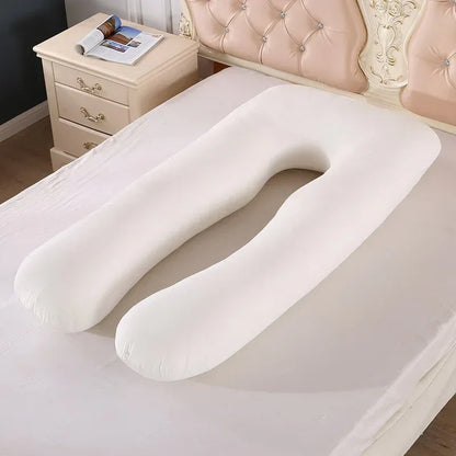 LullabyCurve™ Maternity Pillow | Full-Body Pregnancy & Nursing Support Cushion - bebeika