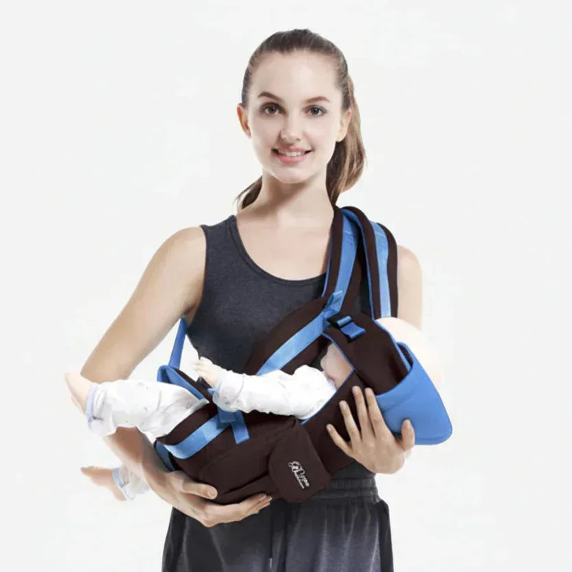 BethBear™ Serenity Baby Carrier | 4-in-1 Soft-Touch Sling & Pouch - bebeika