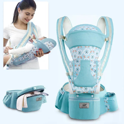 OmniSupport™ 48-Month Baby Carrier | Heavy-Duty 3-in-1 Hip Seat & Sling - bebeika