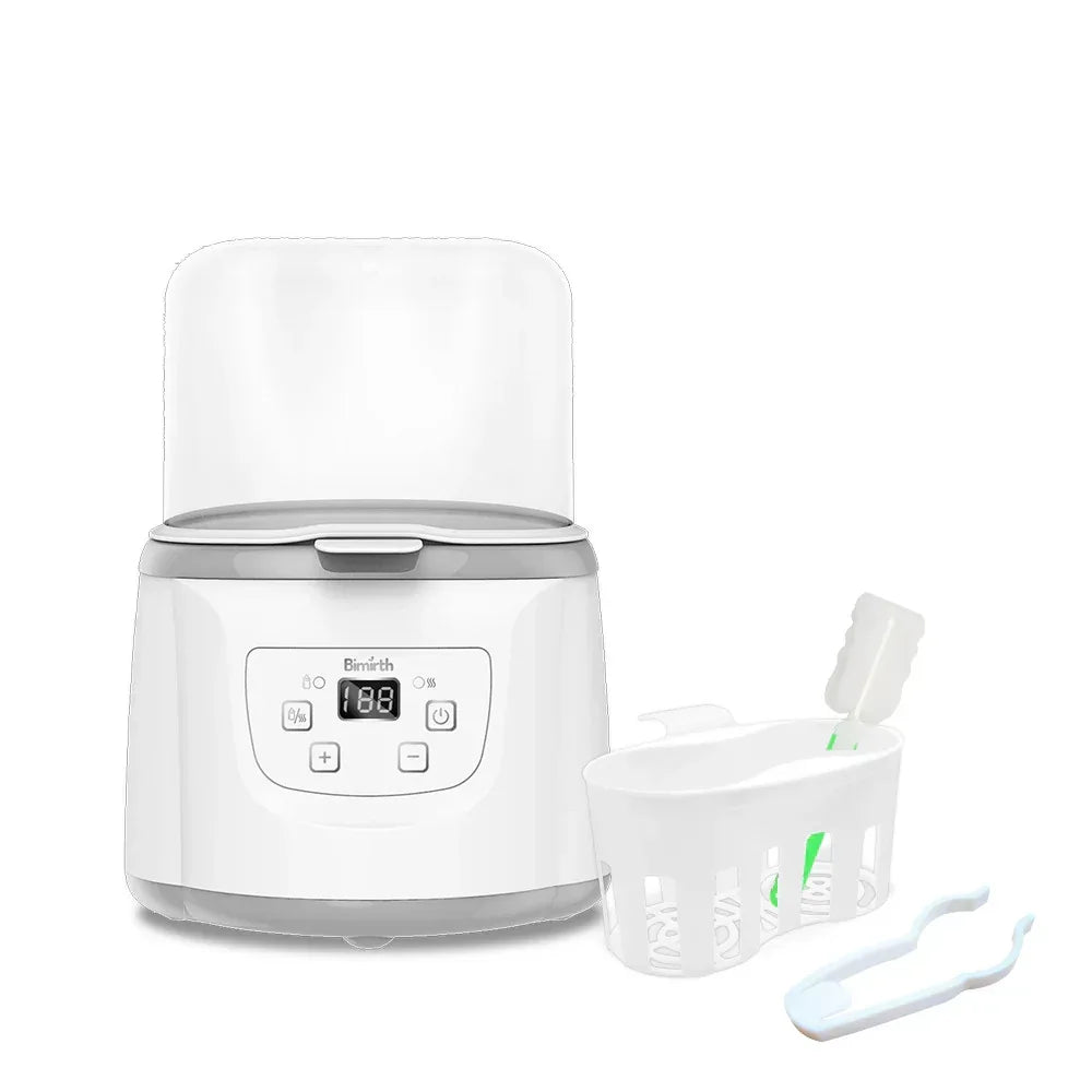 Bimirth™ Double Bottle Warmer | Smart Milk Warmer & Steam Sterilizer - bebeika