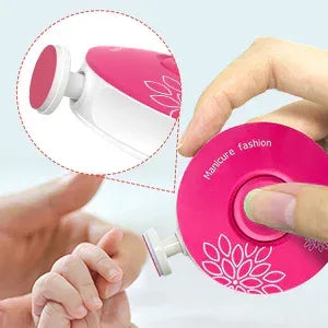 TinyTrim™ Baby Electric Nail Trimmer | Safe Newborn Nail Trimmer