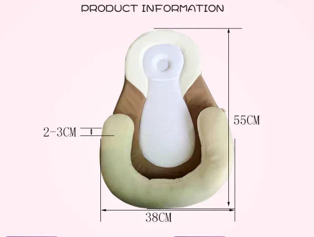 NestRelax™ Portable Baby Lounger | Breathable Infant Snuggle Nest - bebeika
