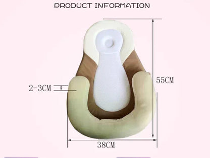 NestRelax™ Portable Baby Lounger | Breathable Infant Snuggle Nest - bebeika