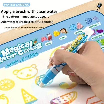 AquaDoodle™ XL Water Drawing Mat | Reusable Magic Painting Board - bebeika