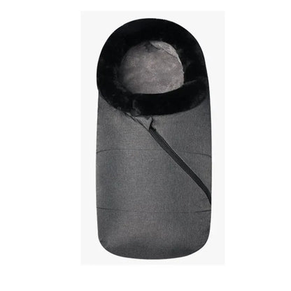 CozyCloud™ Knitted Baby Sleeping Bag | Fleece-Lined Winter Swaddle - bebeika