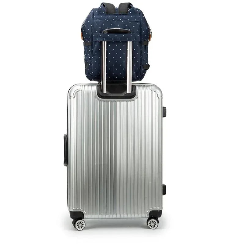 UrbanVoyage™ Diaper Backpack | Waterproof Oxford Travel Bag & Stroller Organizer - bebeika