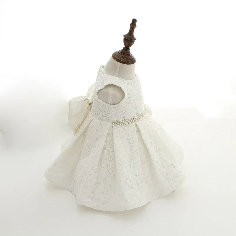 PetalCloud™ Baby Princess Dress | Luxury 1st Birthday Tulle Gown - bebeika