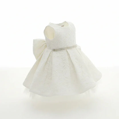 PetalCloud™ Baby Princess Dress | Luxury 1st Birthday Tulle Gown - bebeika