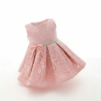 PetalCloud™ Baby Princess Dress | Luxury 1st Birthday Tulle Gown - bebeika
