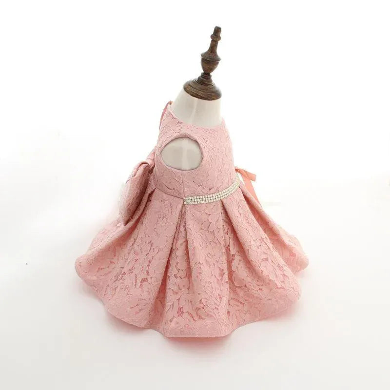 PetalCloud™ Baby Princess Dress | Luxury 1st Birthday Tulle Gown - bebeika