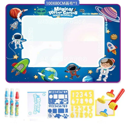 AquaDoodle™ XL Water Drawing Mat | Reusable Magic Painting Board - bebeika