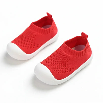 AirStep™ Mesh First Walkers | Breathable Soft-Sole Baby Shoes - bebeika