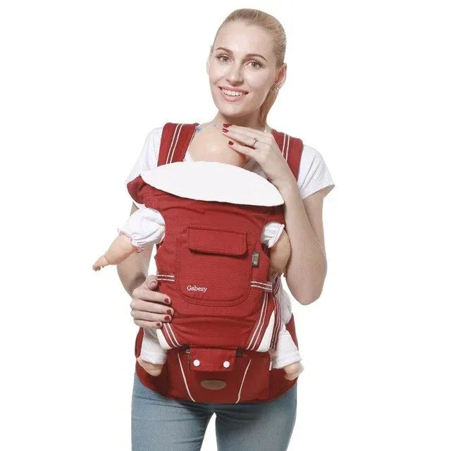 Gabesy™ Ortho-Care Baby Carrier | Ergonomic Anti-O-Leg Hipseat & Sling - bebeika