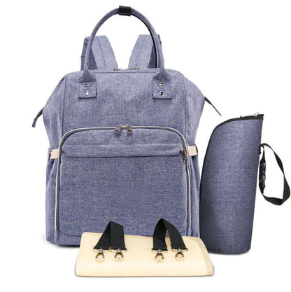 UrbanVoyage™ Diaper Backpack | Waterproof Oxford Travel Bag & Stroller Organizer - bebeika