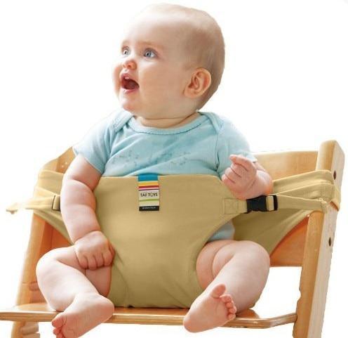 AnywhereSeat™ Portable Baby High Chair Harness | Travel Feeding Seat & Safety Belt - bebeika