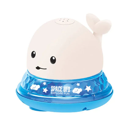 Induction Spraying Whale™ Bath Toy | Automatic Water Fountain & LED Lights - bebeika