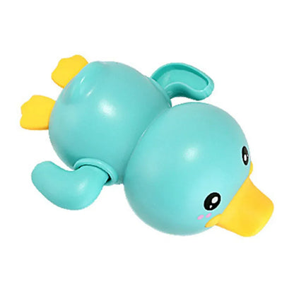 Quack-and-Glide™ Swimming Duck | Clockwork Wind-Up Bath Toy for Infants - bebeika
