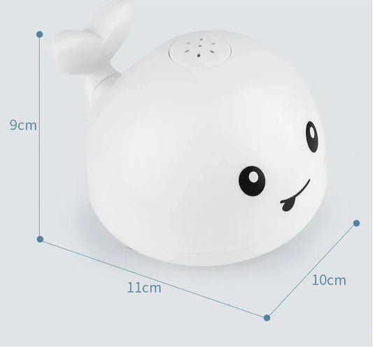 Induction Spraying Whale™ Bath Toy | Automatic Water Fountain & LED Lights - bebeika