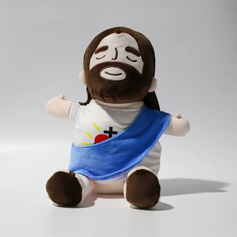 Guardian of Peace™ Breathing Sleep Aid | Rhythmic Motion & Sacred Glow Music Plush - bebeika