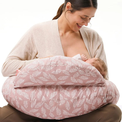 NestleEase™ Multi-Functional Nursing Pillow | Detachable Baby Feeding Support - bebeika