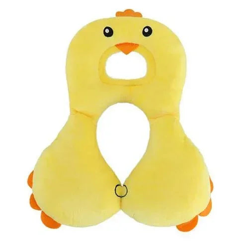 TravelBuddy™ Cartoon Toddler Neck Pillow | Animal Travel Headrest - bebeika