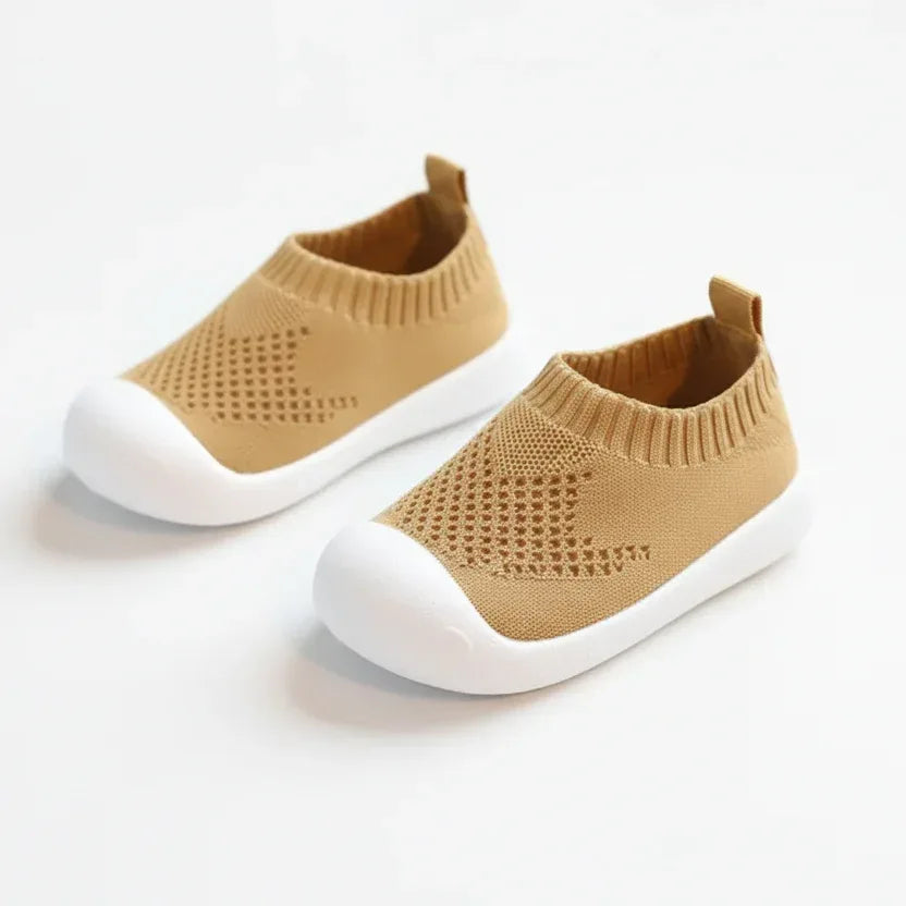 AirStep™ Mesh First Walkers | Breathable Soft-Sole Baby Shoes - bebeika