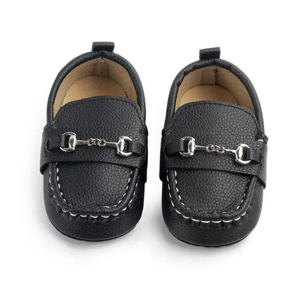 UrbanMini™ Soft-Sole Leather Sneakers | Stylish Infant First Walkers - bebeika