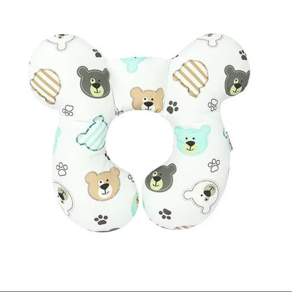 SafeSlumber™ Infant Travel Pillow | Stroller & Car Seat Head Support - bebeika