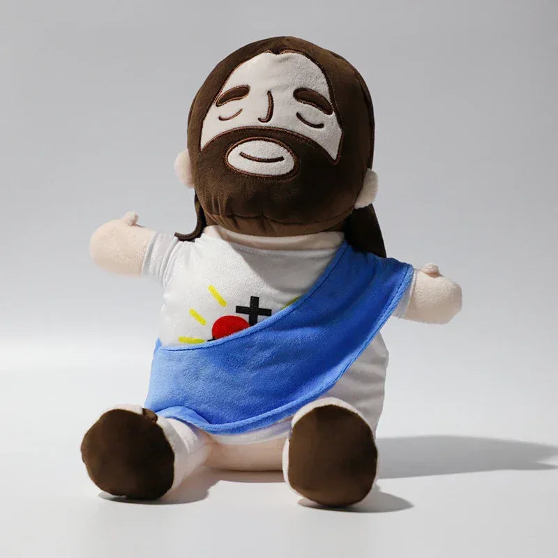 Guardian of Peace™ Breathing Sleep Aid | Rhythmic Motion & Sacred Glow Music Plush - bebeika