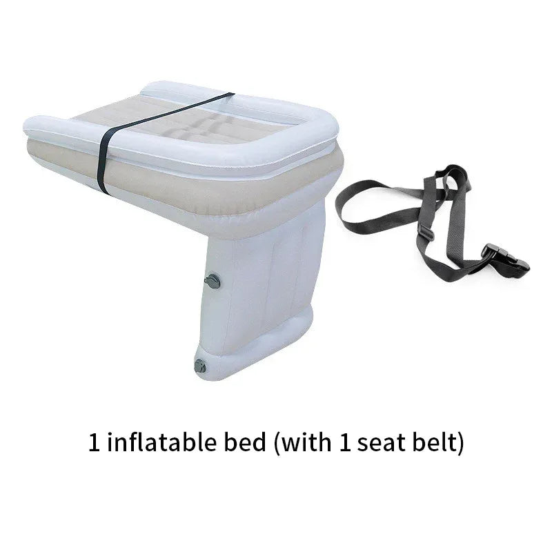 CloudRide™ Inflatable Car Bed | Portable Rear-Seat Travel Mattress for Kids - bebeika