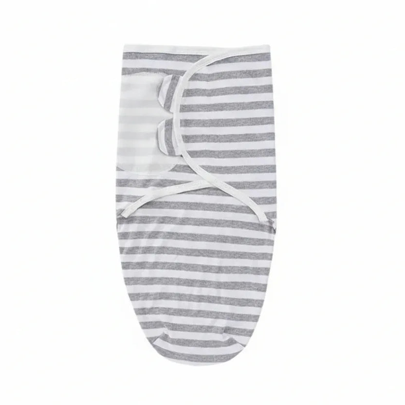 DreamWrap™ Baby Swaddle | Adjustable Breathable Cotton Wrap (0-3M) - bebeika