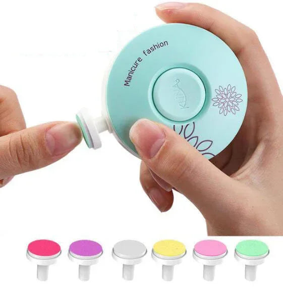 TinyTrim™ Baby Electric Nail Trimmer | Safe Newborn Nail Trimmer