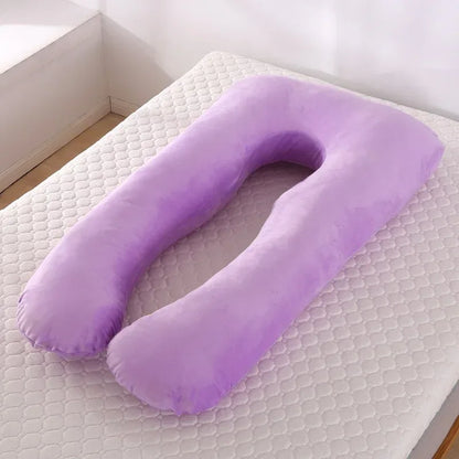 LullabyCurve™ Maternity Pillow | Full-Body Pregnancy & Nursing Support Cushion - bebeika