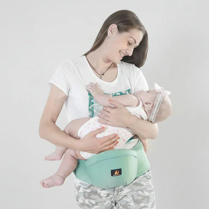 ApexCarry™ 3-in-1 Baby Carrier | Ergonomic Hip Seat & Multi-Position Support - bebeika