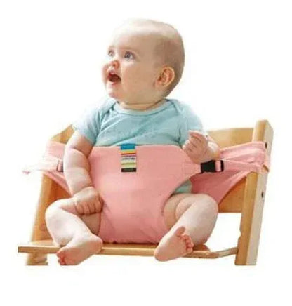 AnywhereSeat™ Portable Baby High Chair Harness | Travel Feeding Seat & Safety Belt - bebeika