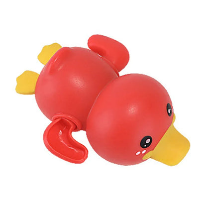 Quack-and-Glide™ Swimming Duck | Clockwork Wind-Up Bath Toy for Infants - bebeika