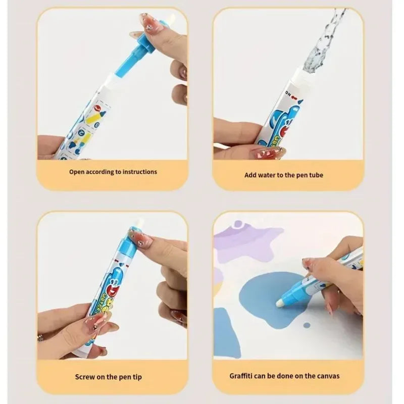 AquaDoodle™ XL Water Drawing Mat | Reusable Magic Painting Board - bebeika