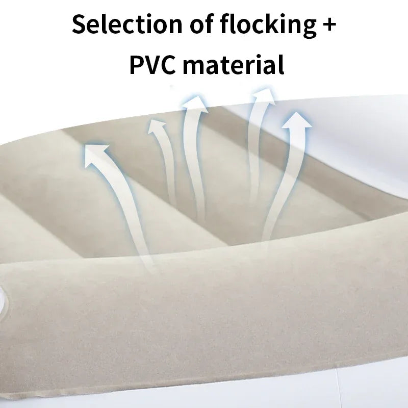 CloudRide™ Inflatable Car Bed | Portable Rear-Seat Travel Mattress for Kids - bebeika