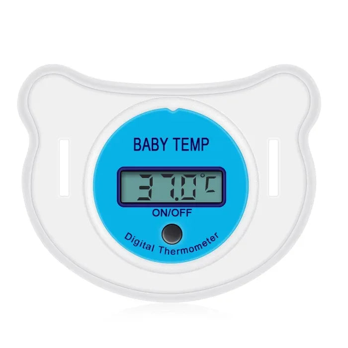 QuickTemp™ Digital Baby Pacifier Thermometer | BPA-Free Nipple Thermometer with Case - bebeika