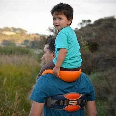 ApexRider™ Shoulder Saddle Harness | Vintage Style Hands-Free Toddler Carrier - bebeika